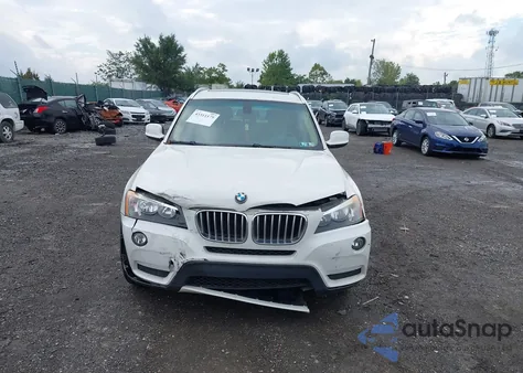 2012 BMW X3 xDrive28I z USA, uszkodzony, nr VIN 5UXWX5C5XCL717937